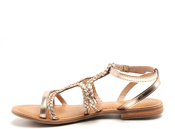 Les tropeziennes nu pieds plats femme bongo f or