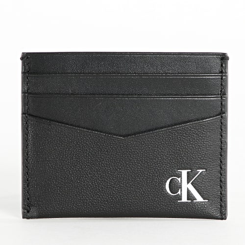Porte-cartes Mono Silver 9867 Noir
