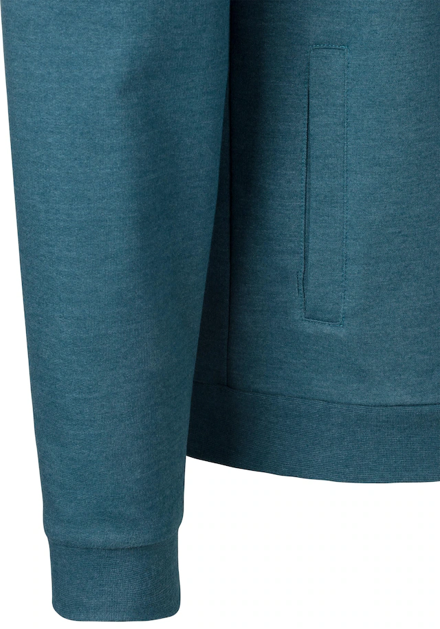 Bench. Loungewear Sweatjacke mit seitlichen Eingrifftaschen, aus leichter und bequemer Sweatware