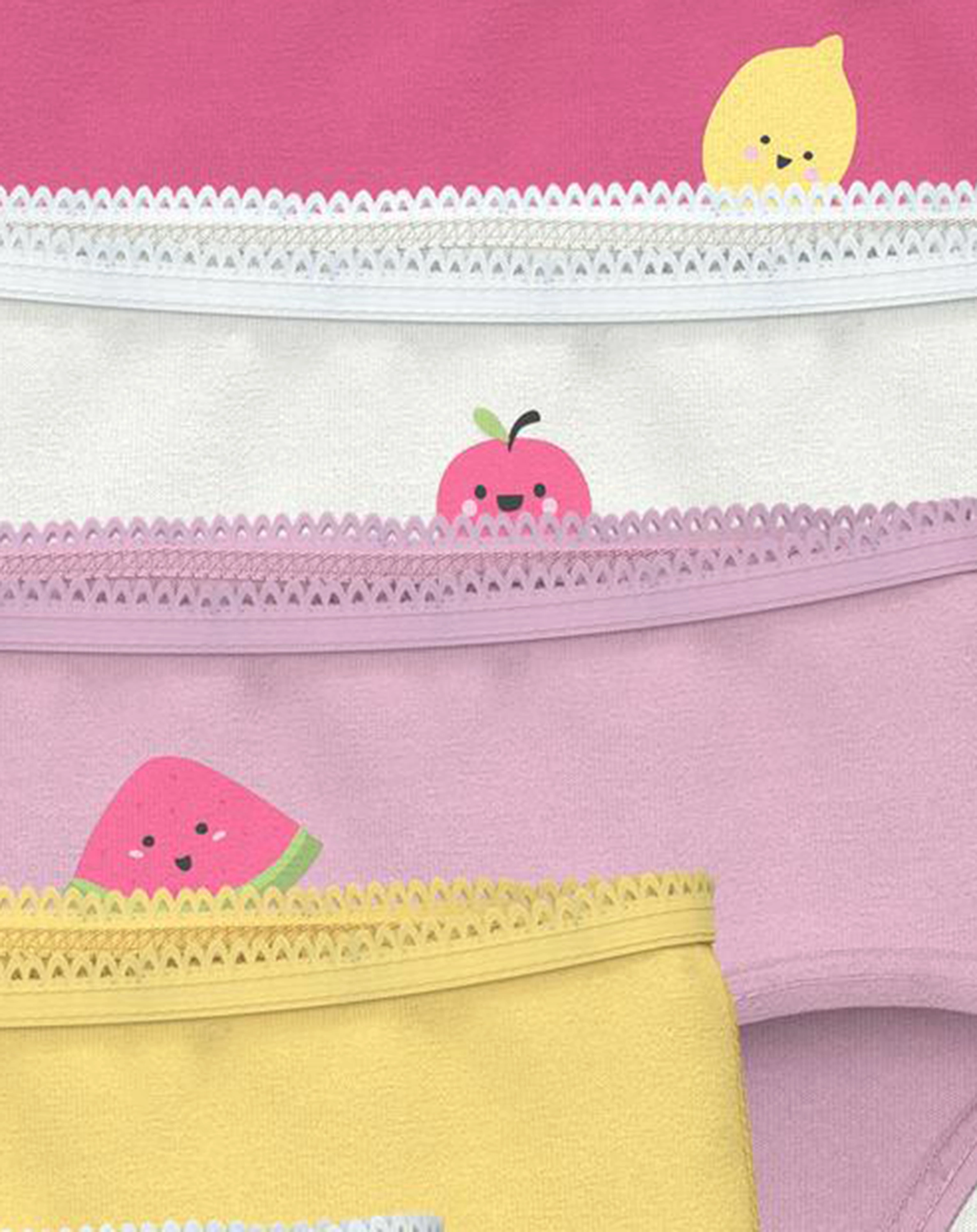 Slip NKFBRIEFS FRUITS 5er Pack in pink lady