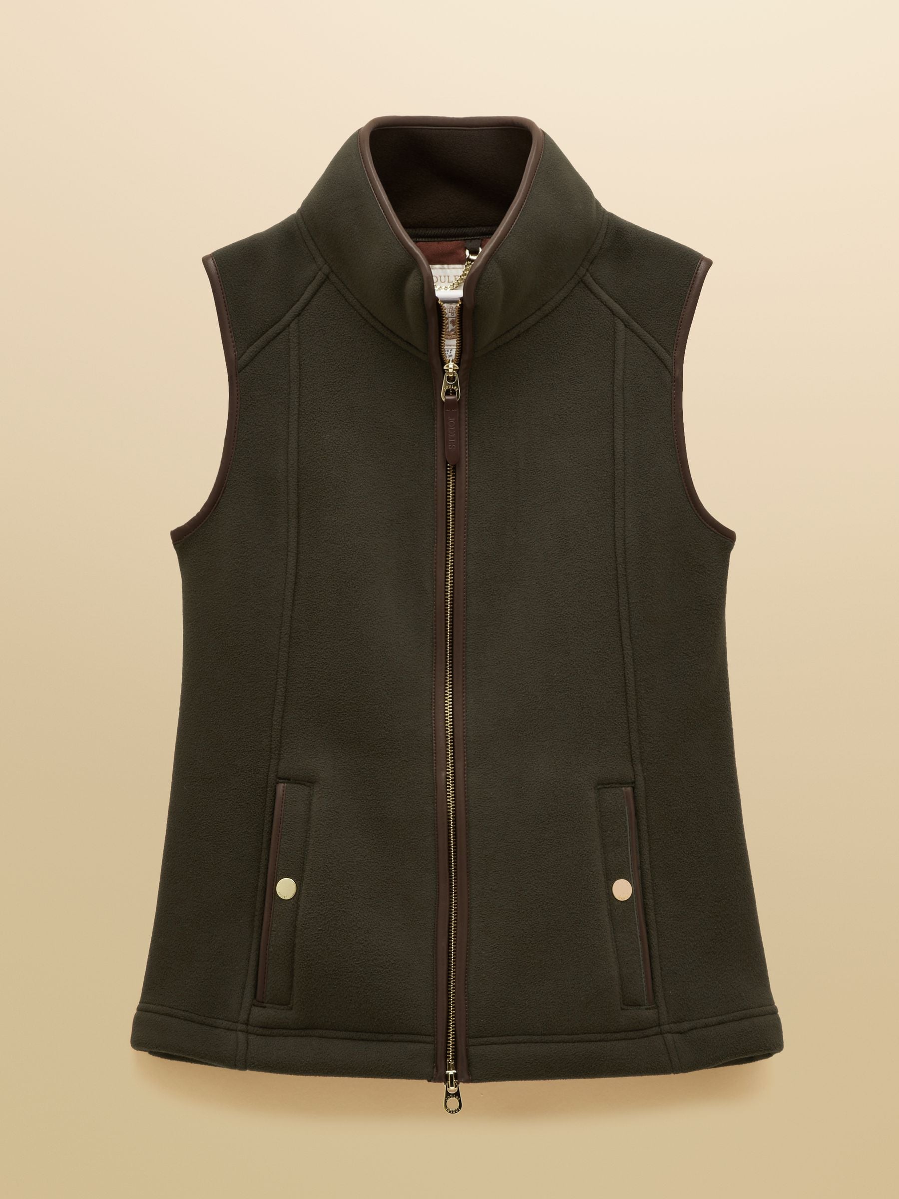 Kakigroen - Joules Heritage fleece bodywarmer