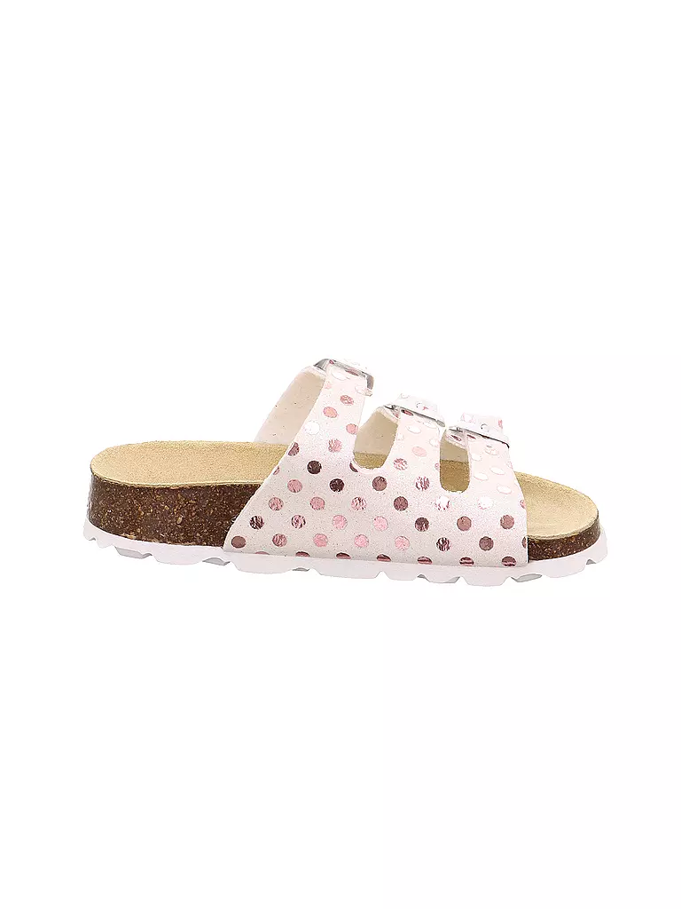 SUPERFIT Mädchen Hausschuhe - Pantoffel  weiss