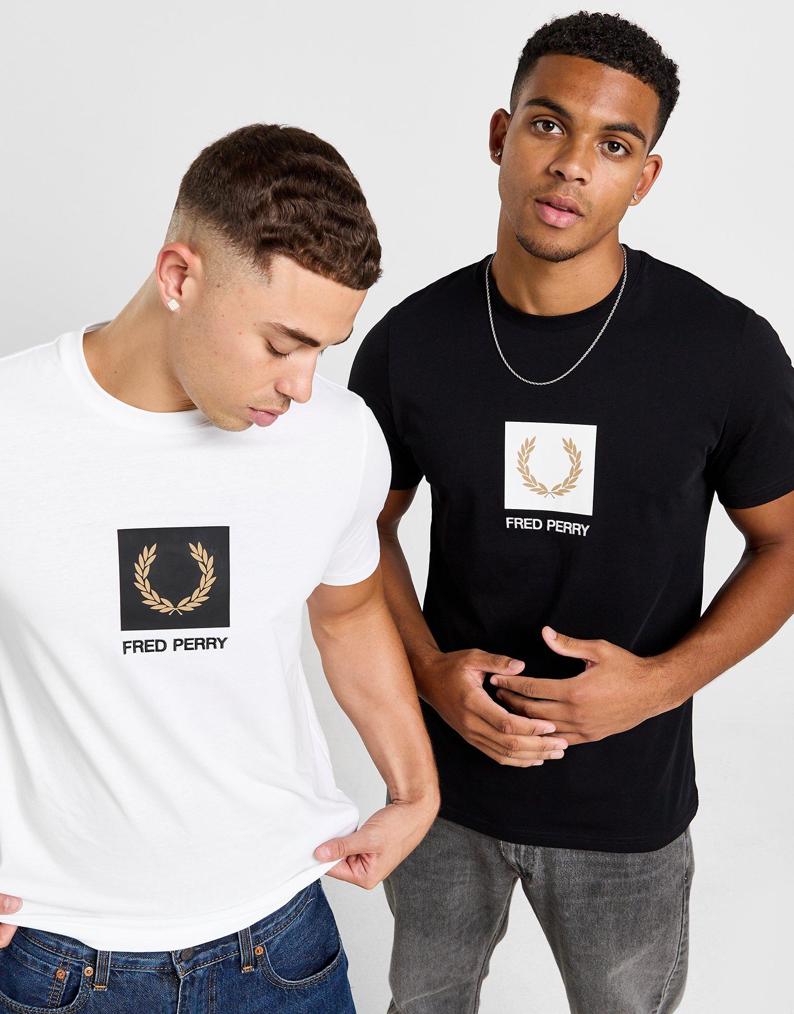 Fred Perry T-shirt Box Logo Homme