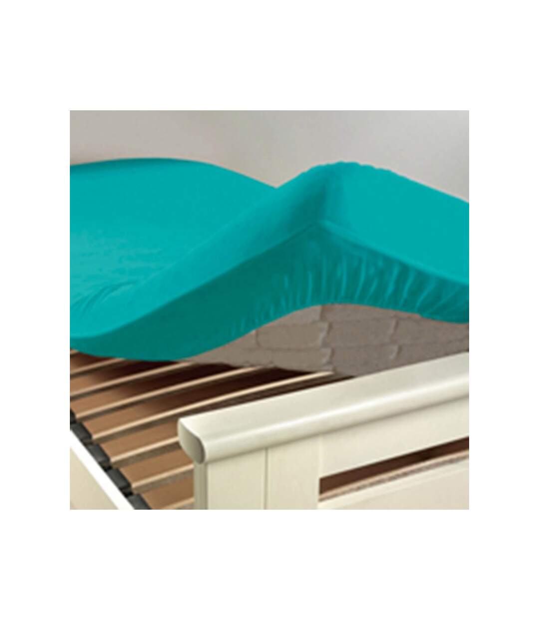 Drap Housse Lina 90x190cm Bleu Outremer