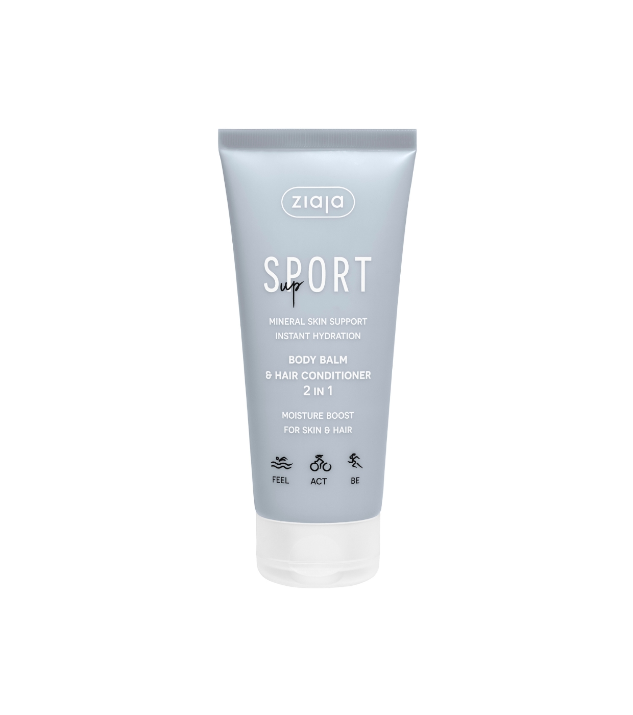 Ziaja - *Sport* - Bálsamo corporal e condicionador de cabelo 2 em 1