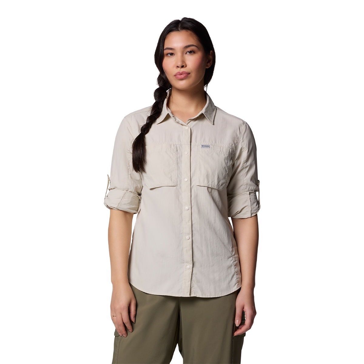 Columbia Skien Valley LS Skjorte, dame (Dark Stone)