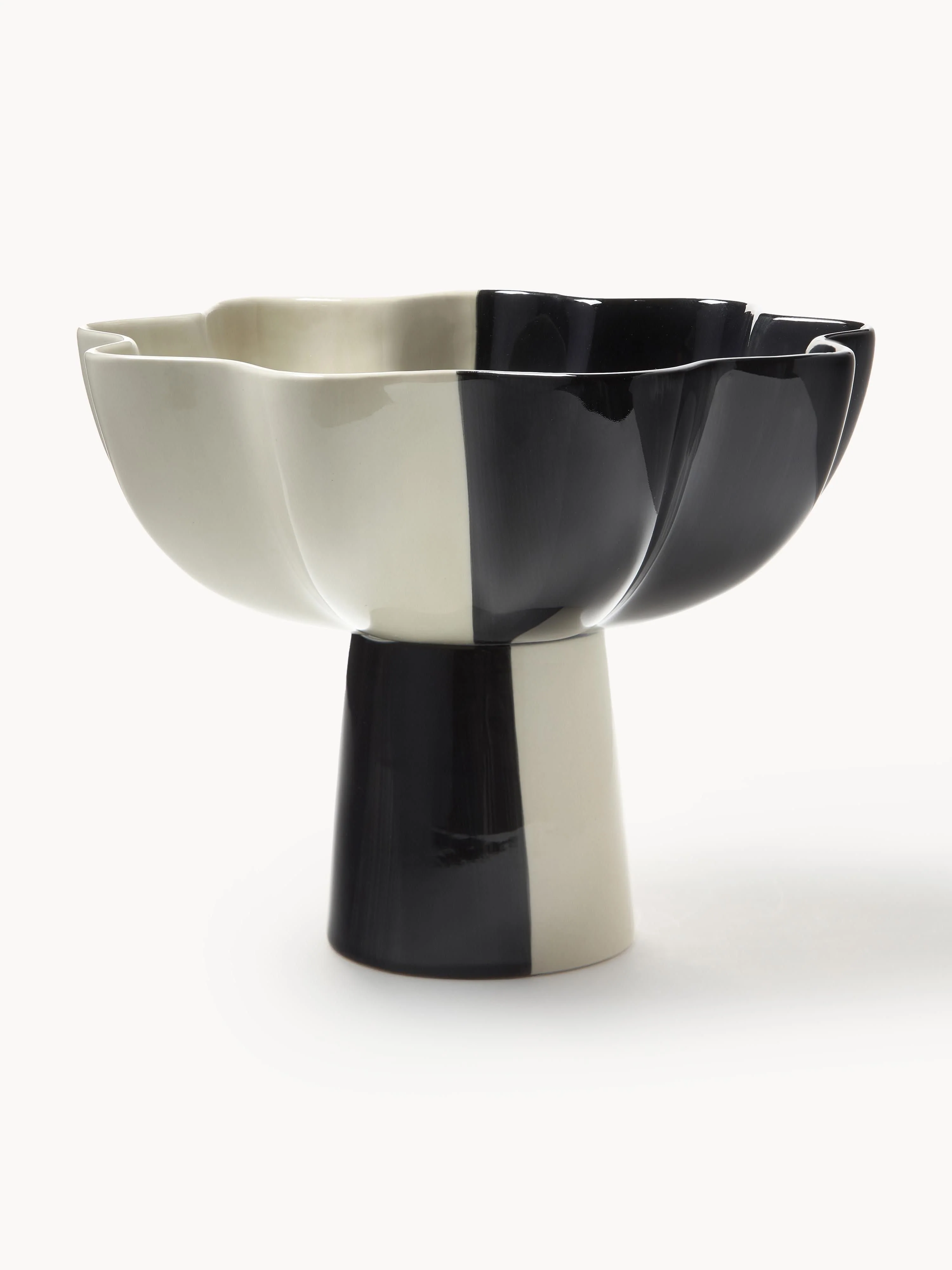 Handbeschilderde decoratieve schaal Sun