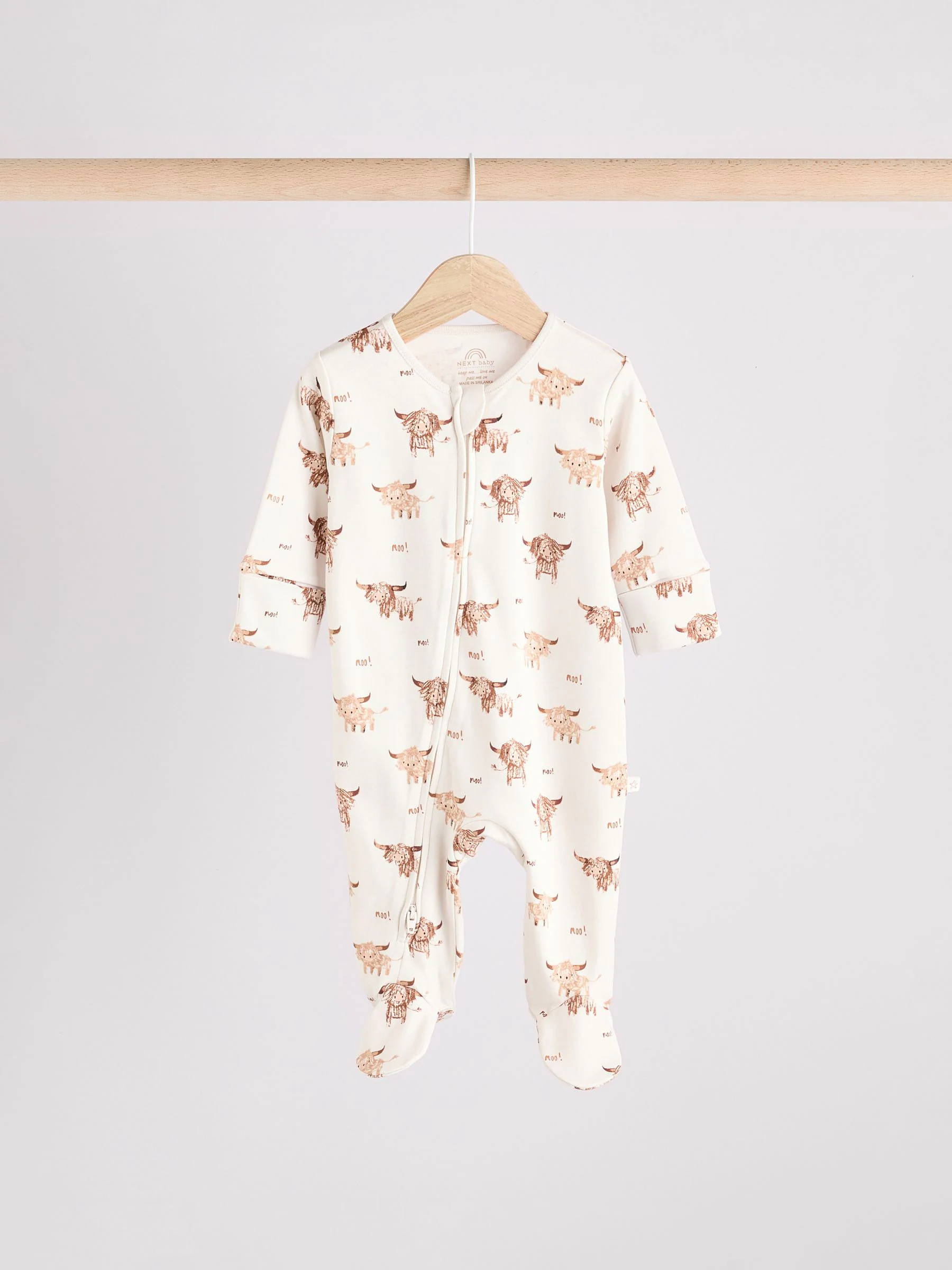Neutraal - Hamish Baby-pyjama's van 100% katoen, 3 verpakking (0mnd -2jr)