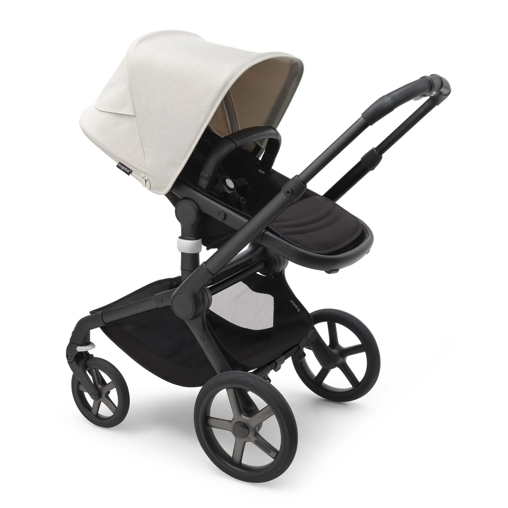 Bugaboo Poussette Fox5 - Noir  Midnight Noir  Misty Blanc