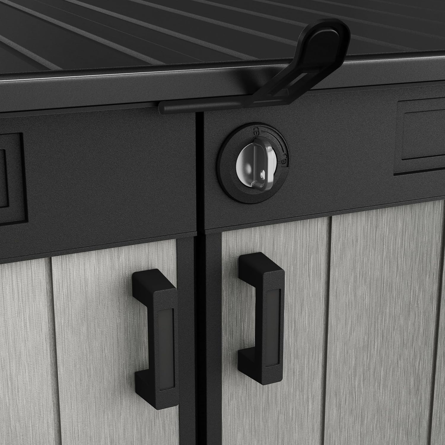 Keter Abri horizontal range poubelle GRANDE STORE - 2100 litres