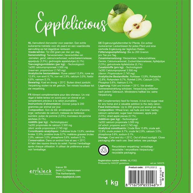 Paardensnoepjes Epplejeck Epplelicious