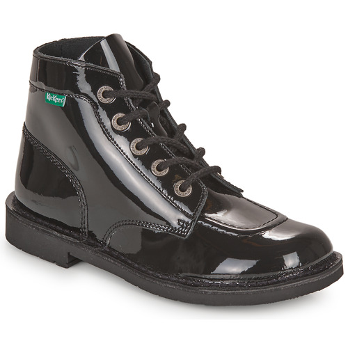 Kickers - KICK COL - Noir vernis