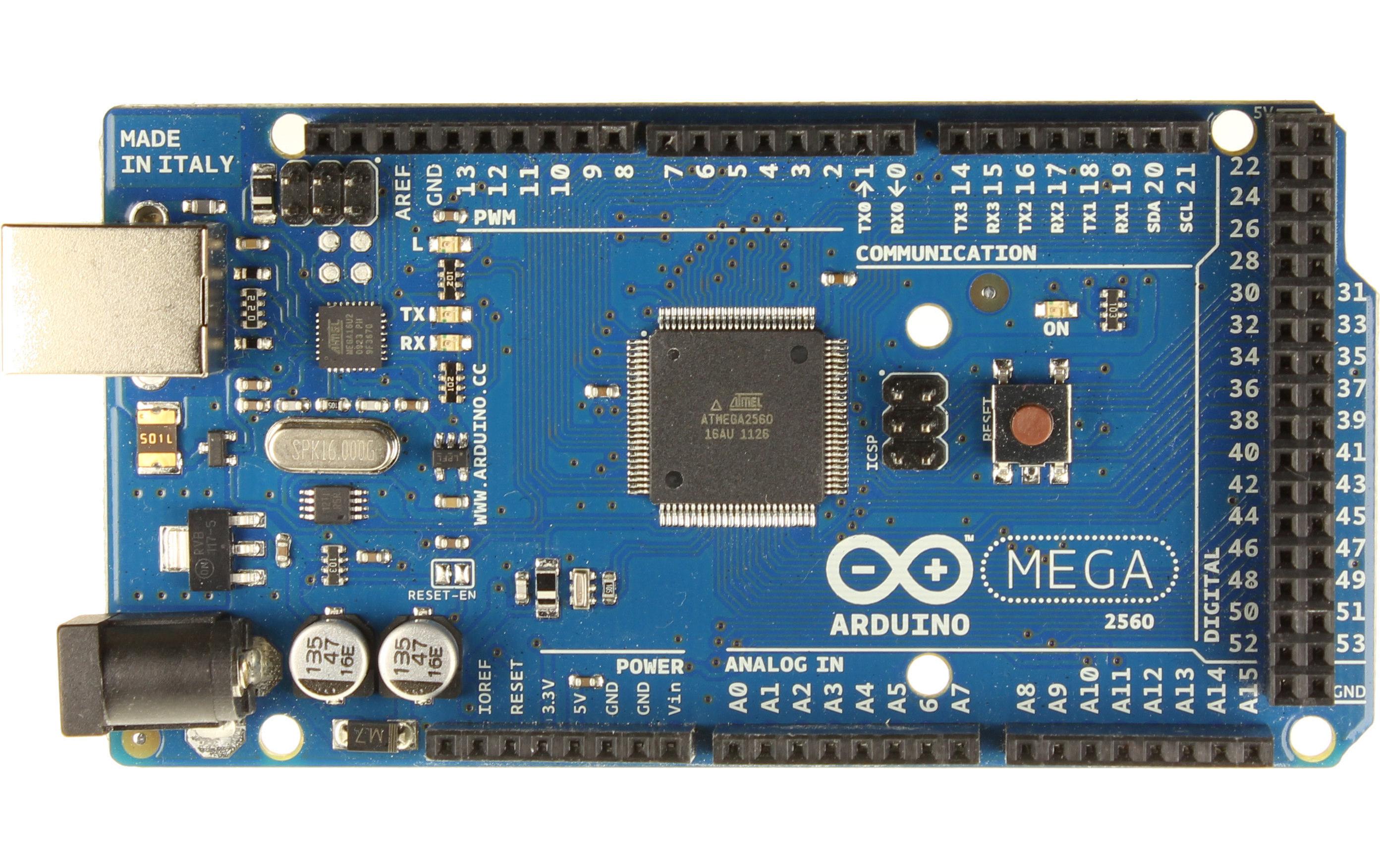 Entwicklerboard Arduino Mega 2560 Rev. 3Multifunktionales Entwicklerboard