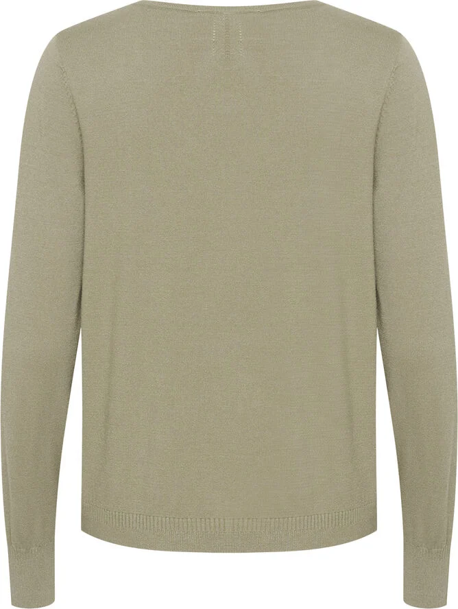 Cream CRDela Knit Pullover Overland trek