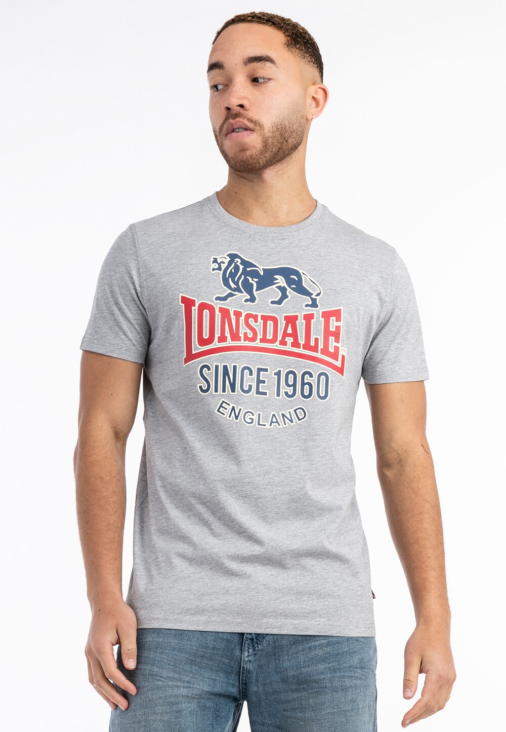 Lonsdale Herren T-Shirt normale Passform GONFIRTH