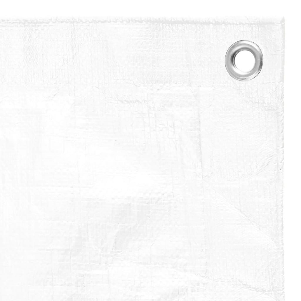 Bâche 180 g/m² 3x6 m blanc pehd