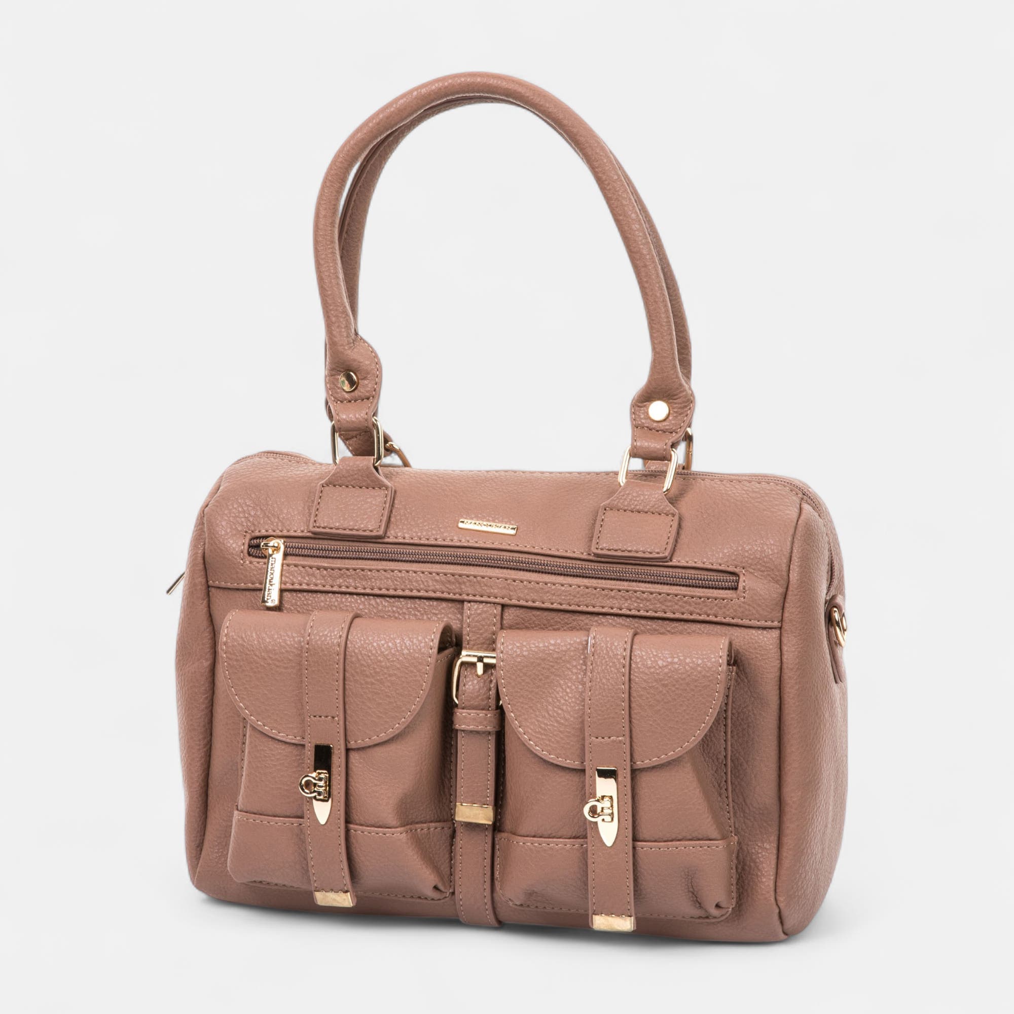 Sac à main taupe