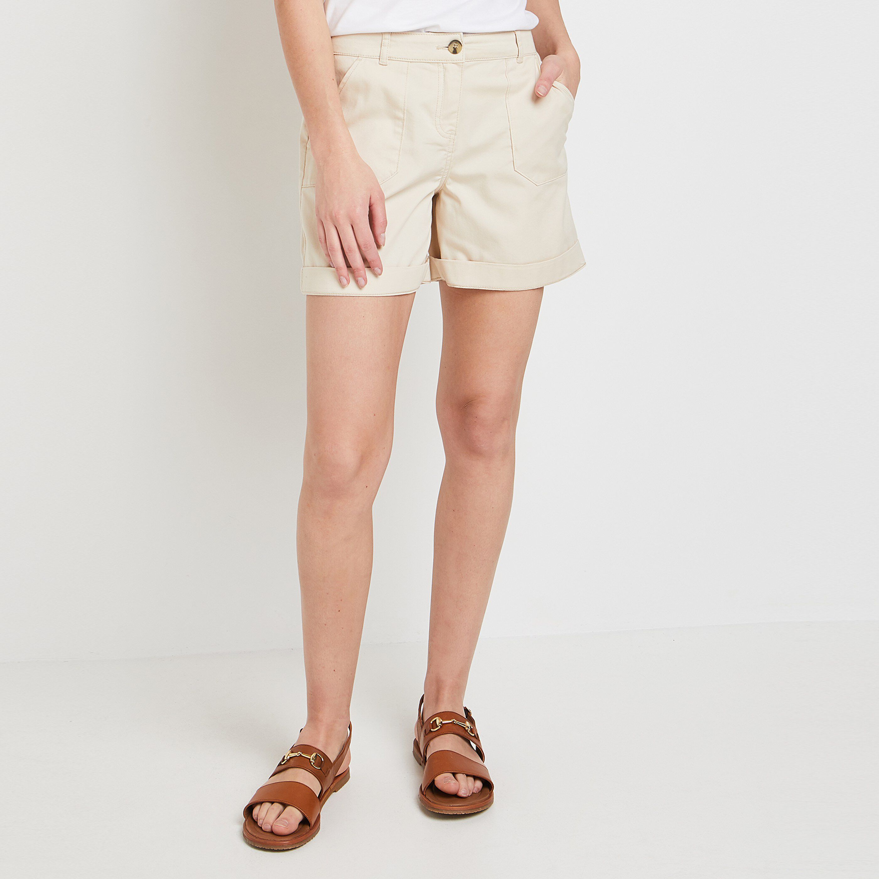 Short femme - ECRU