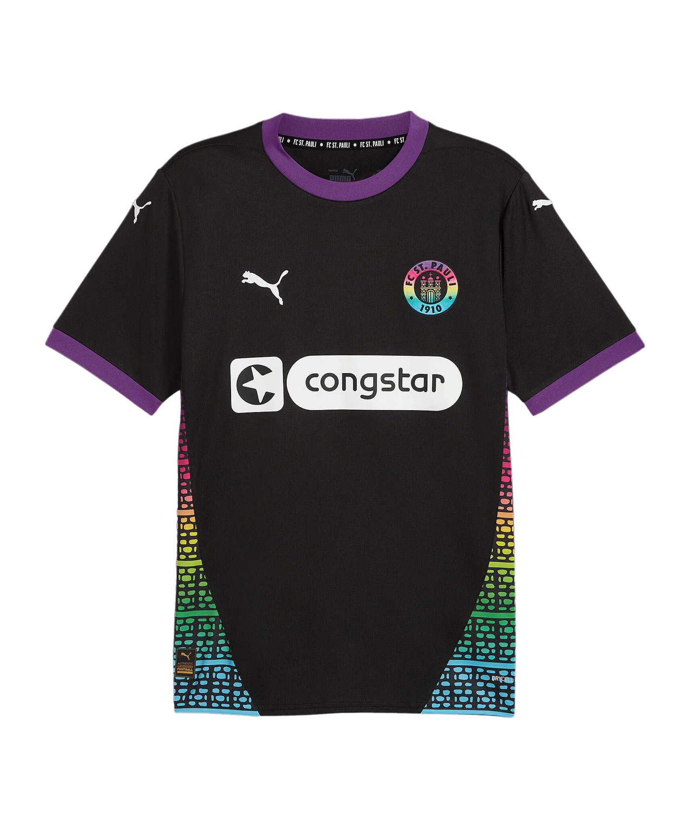 PUMA FC St. Pauli Trikot 3rd 2024/2025 Schwarz F03