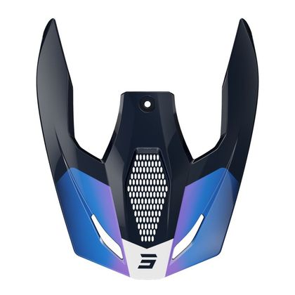 Visière Shot FURIOUS APEX BLUE GLOSSY - Bleu