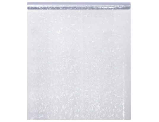 VIDAXL - Film protection Film pour fenêtre dépoli motif arc-en-ciel 3d 45x2000 cm pvc