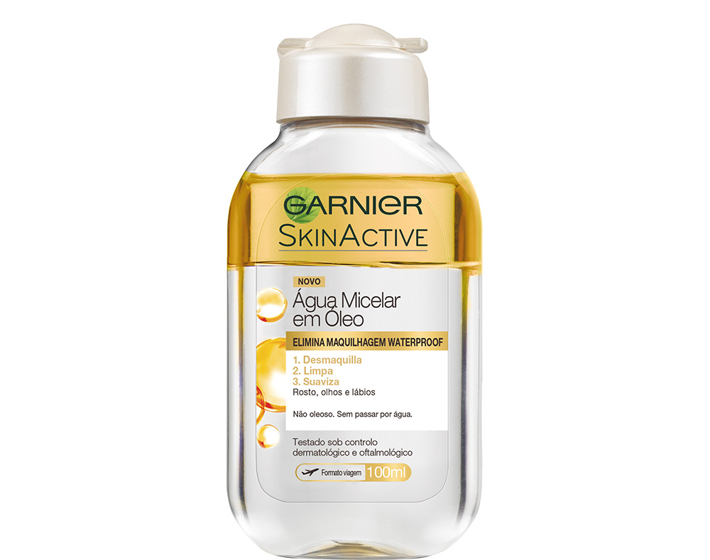 ÁGUA GARNIER MICELAR SKINACTIVE EM ÓLEO 100ML