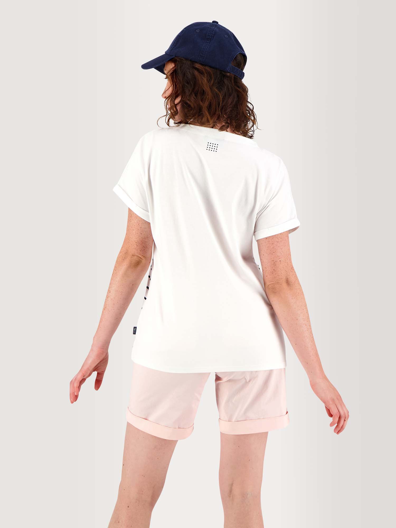 Tee Shirt Femme Marinière Coton Biologique Marine