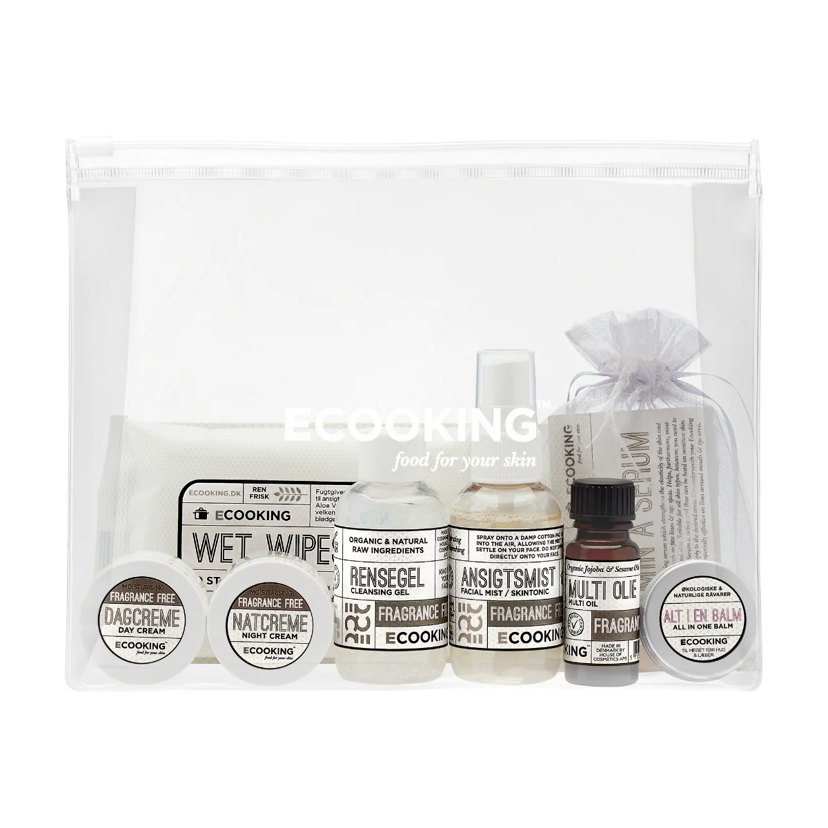 Ecooking  Starterkit rensegel sæt - parfumefri