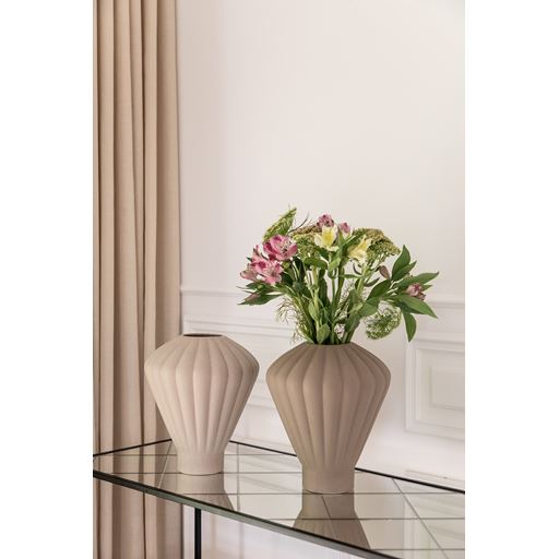 Specktrum Evely Ceramic Vase, Brown