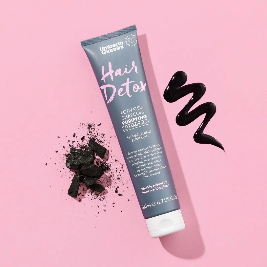 Hair Detox Activated Charcoal Purifying Shampoo
