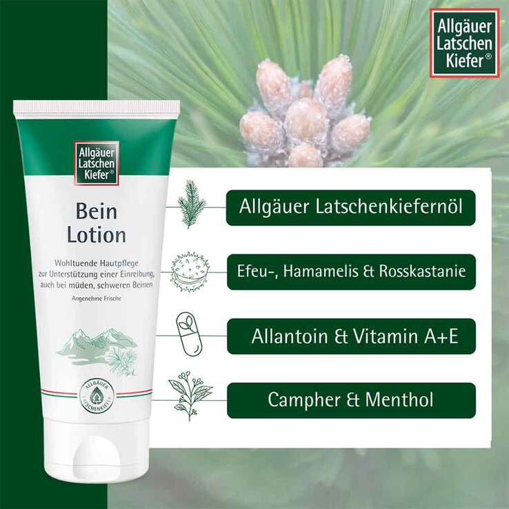 Allgäuer Latschenkiefer Bein Lotion, 200 ml