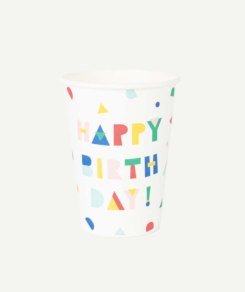 MY LITTLE DAY8 gobelets en carton anniversaire