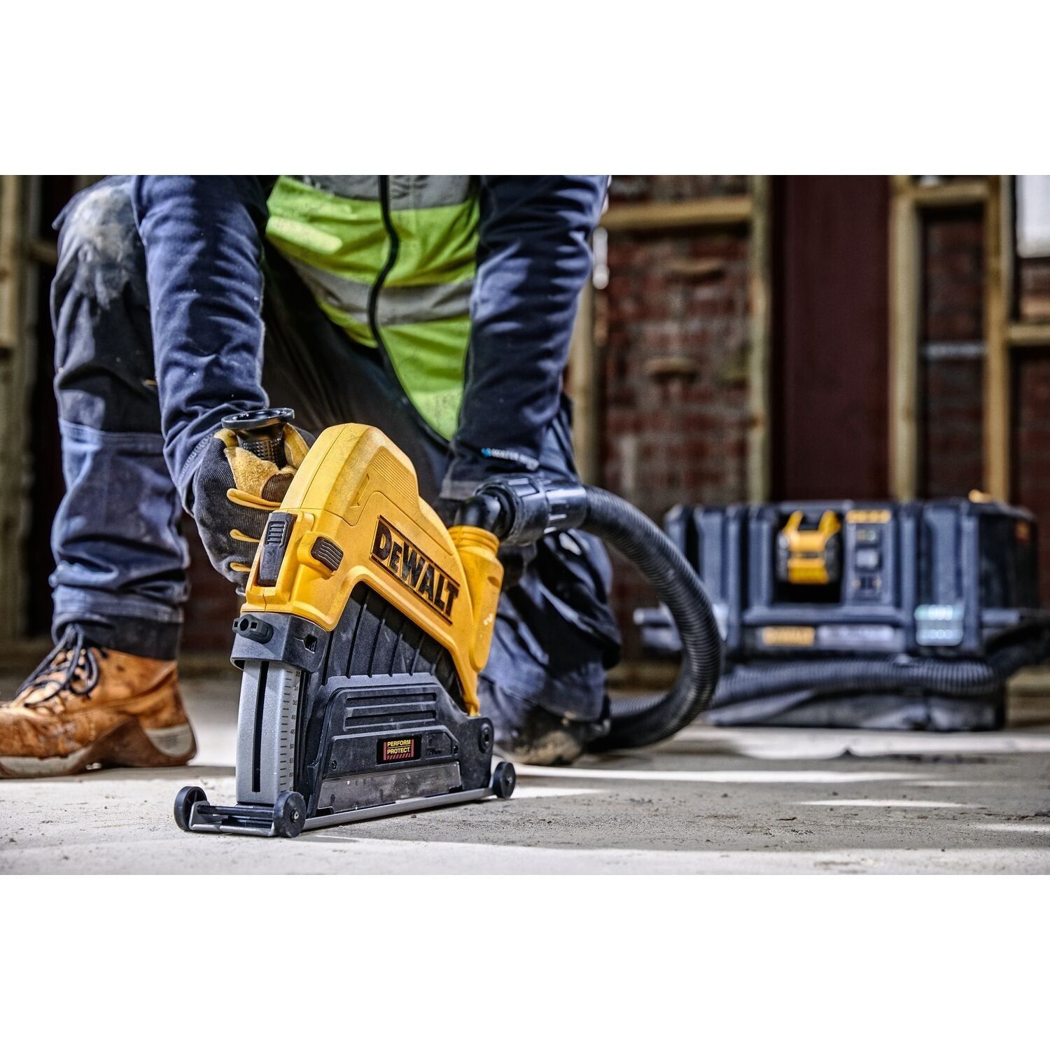DeWALT DWE46229 Slijperkap stofafzuiging 230mm