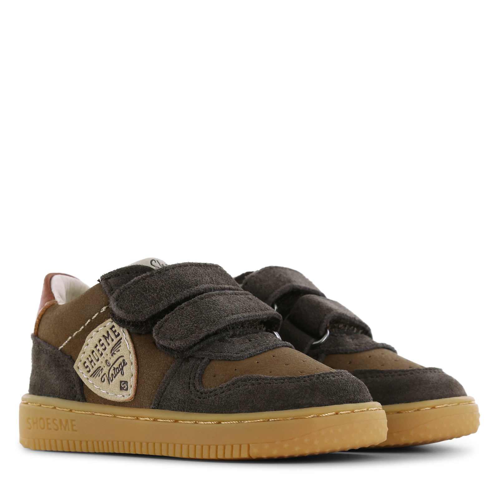 Shoesme bruin sneakertje Microfiber nubuck, Suède | Sale