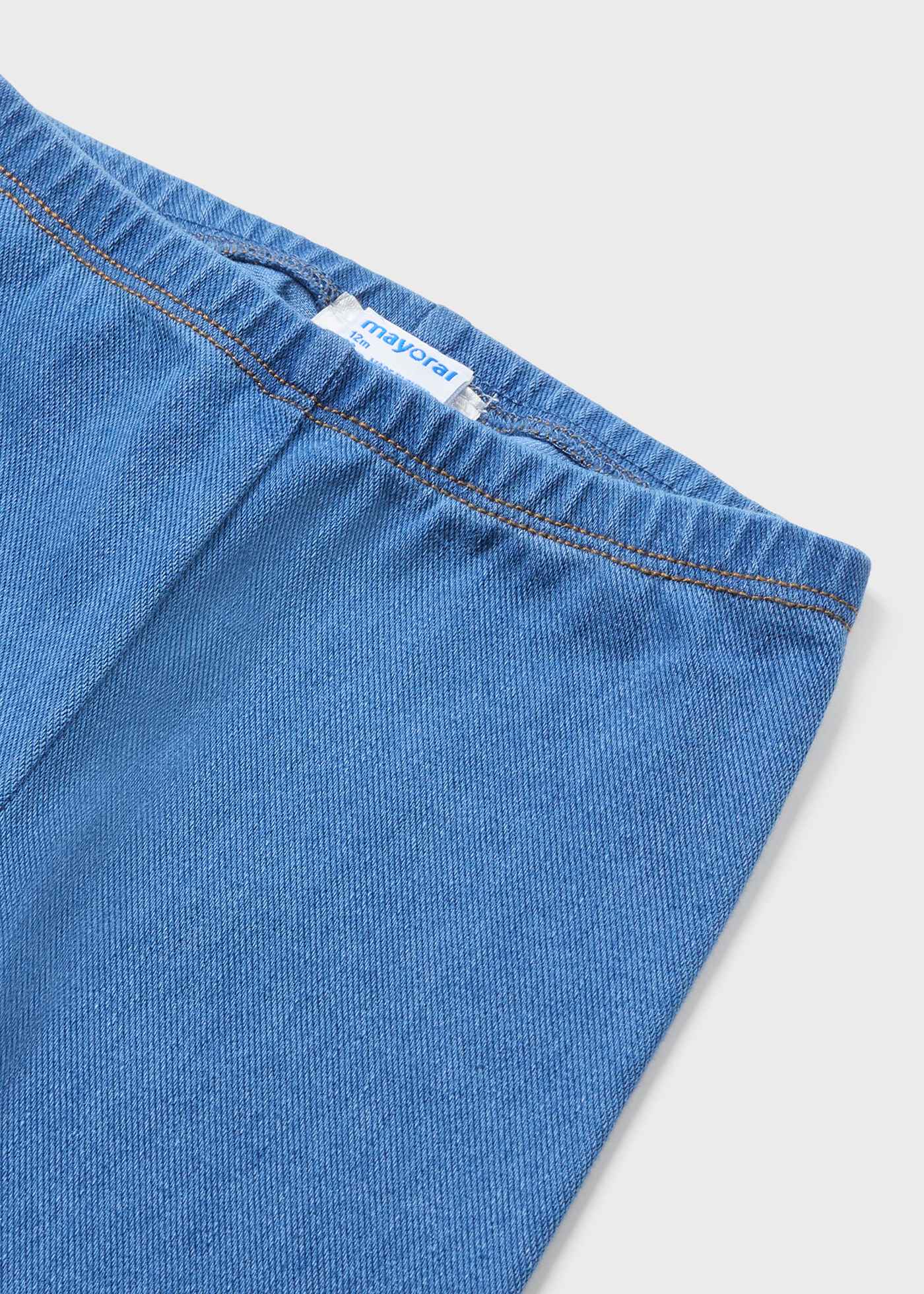 Conjunto de duas peças com calça legging de algodão para bebê
