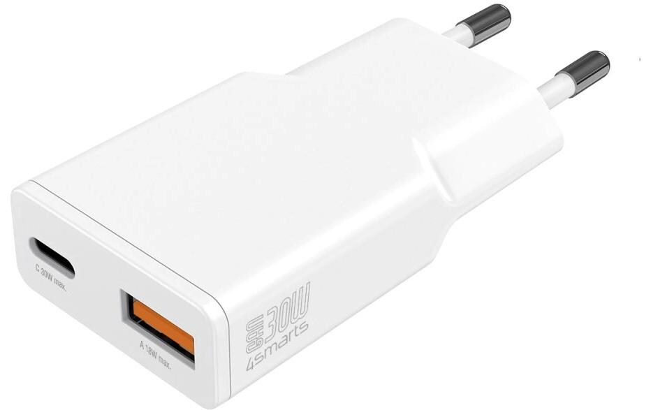 USB-Wandladegerät PDPlug Slim Duos 30 WKompakter USB-C-Ladeadapter mit GaN-Technologie