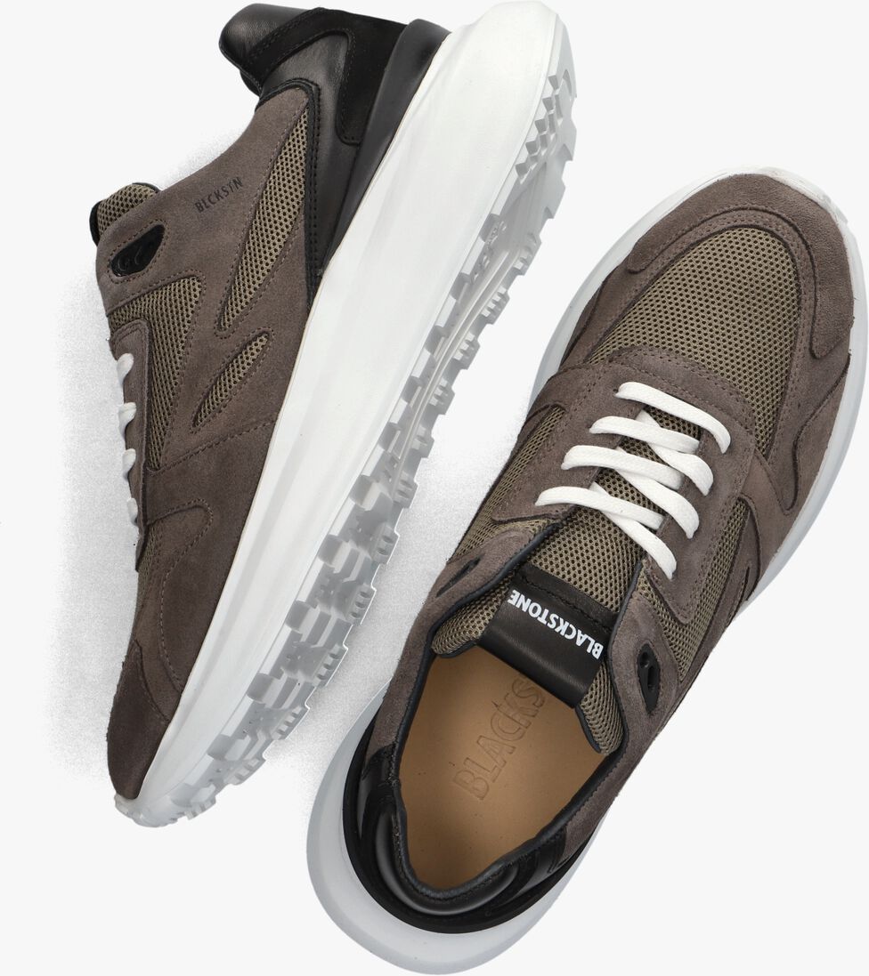 BLACKSTONE bruine blackstone lage sneakers madison