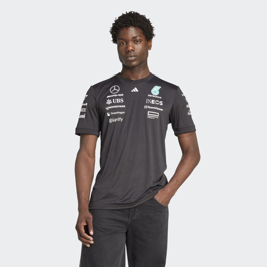 Adidas Maillot pilote noir Mercedes - AMG Petronas Formula One Team