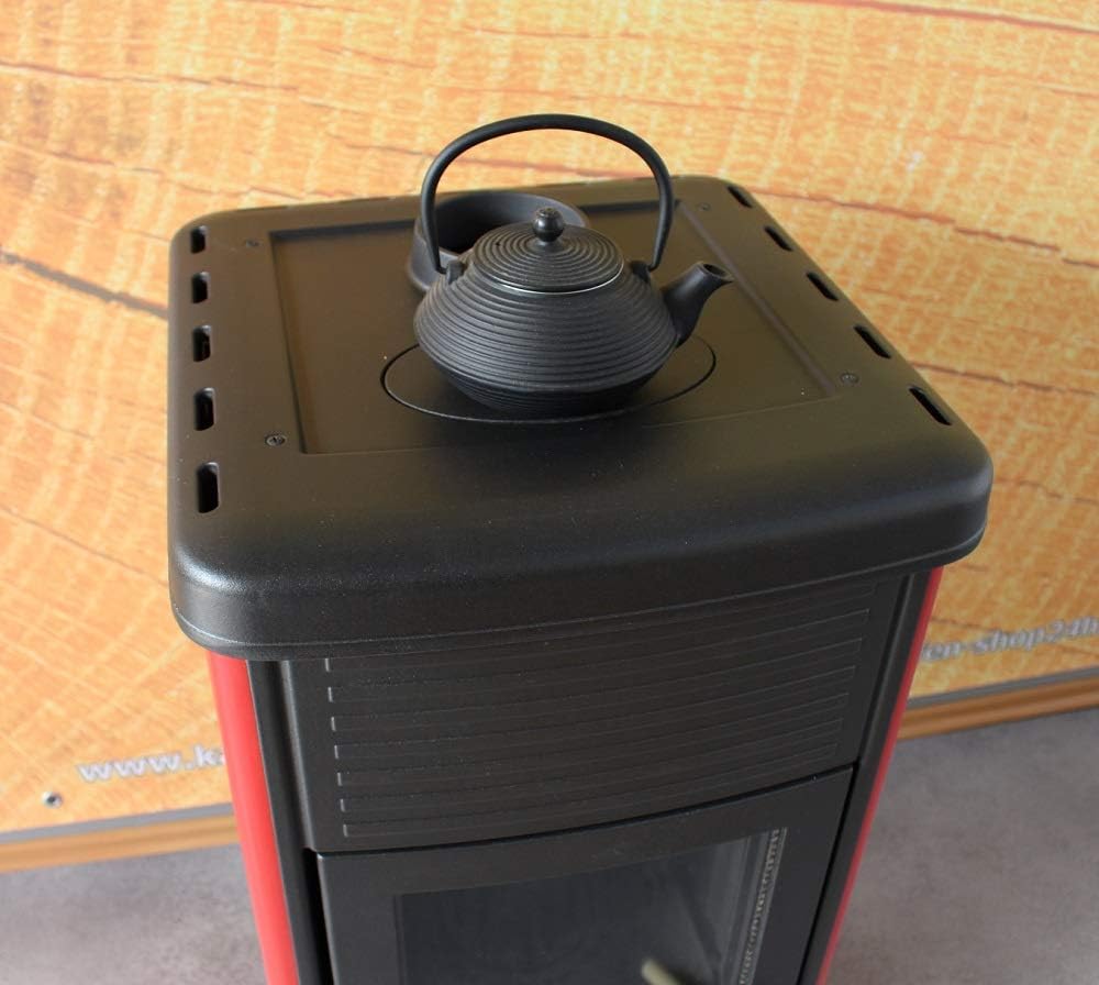 EEK A+ Kaminofen Plamen Maestral N mit Herdplatte, braun - 6,5kW