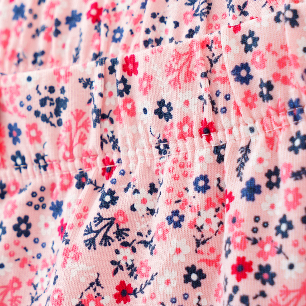 Yigga Mädchen Leggings mit Blumen-Allover rosa