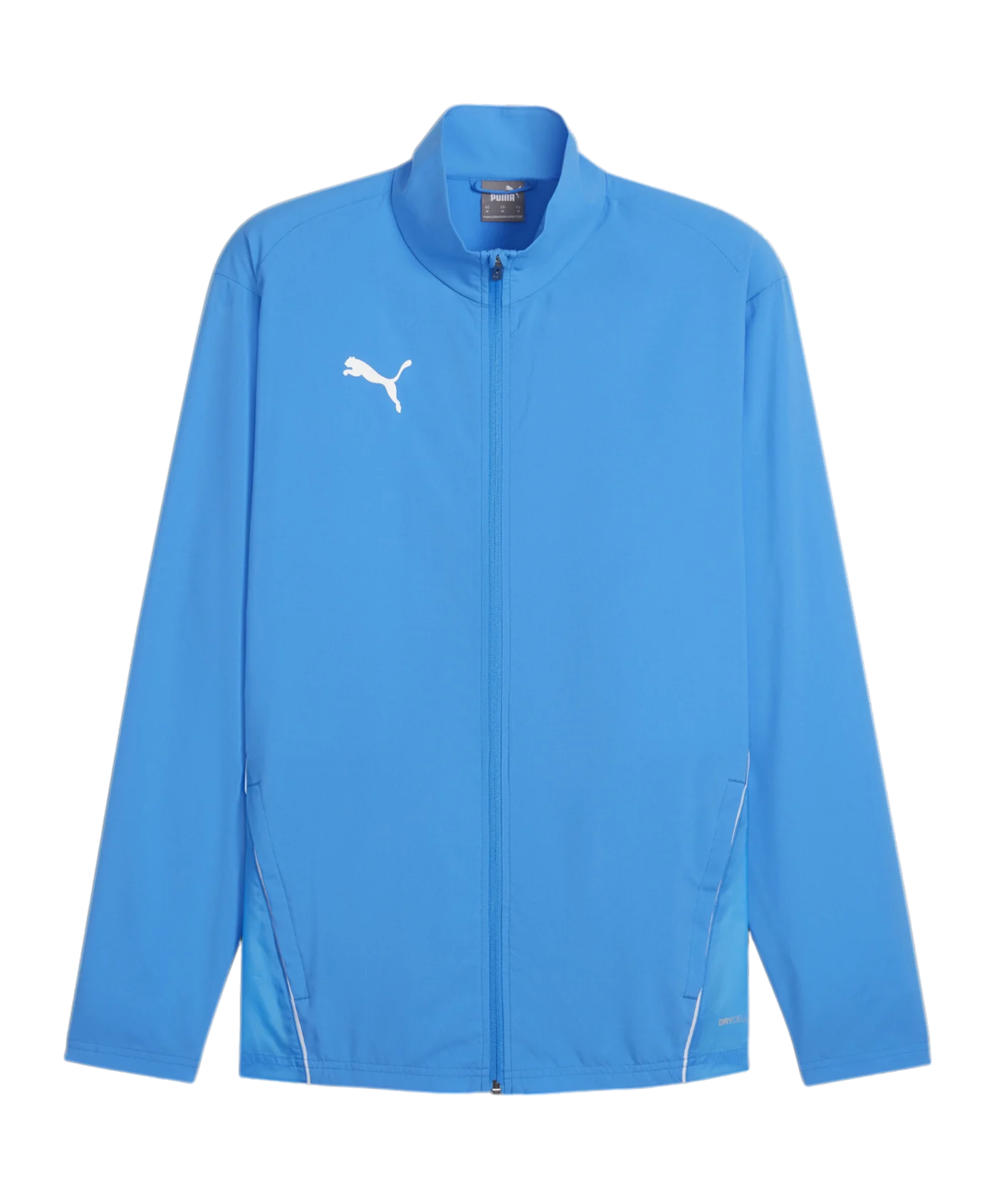 PUMA teamGOAL Sideline Jacke Blau F02