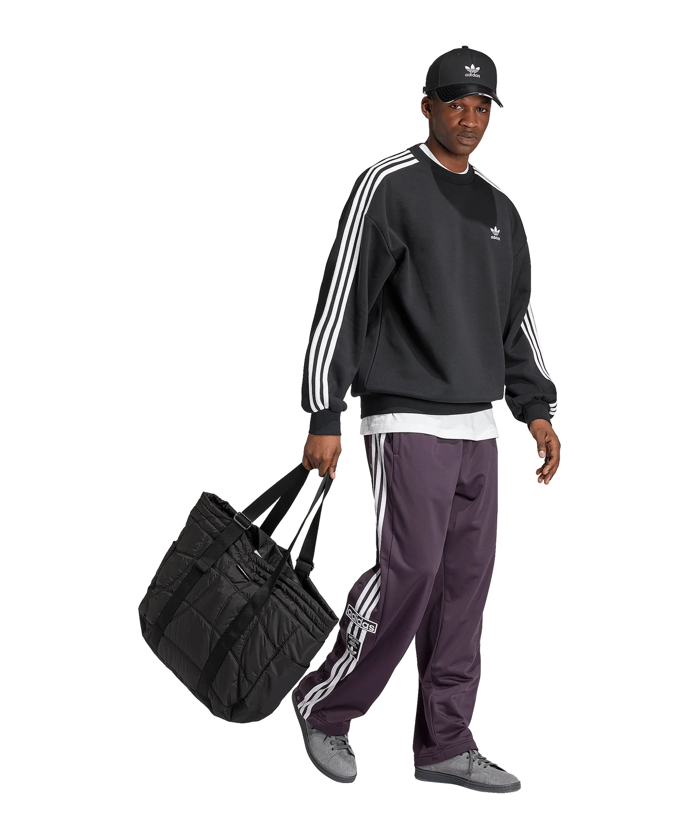 adidas Originals Oversized Sweatshirt Schwarz