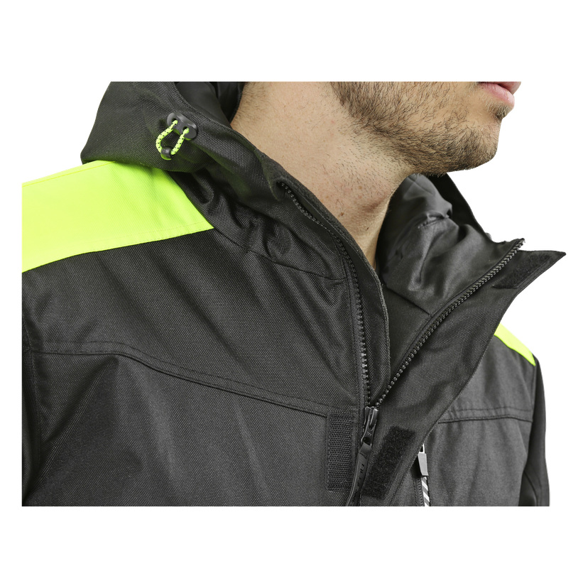 Parkas med refleksdetaljer XXL