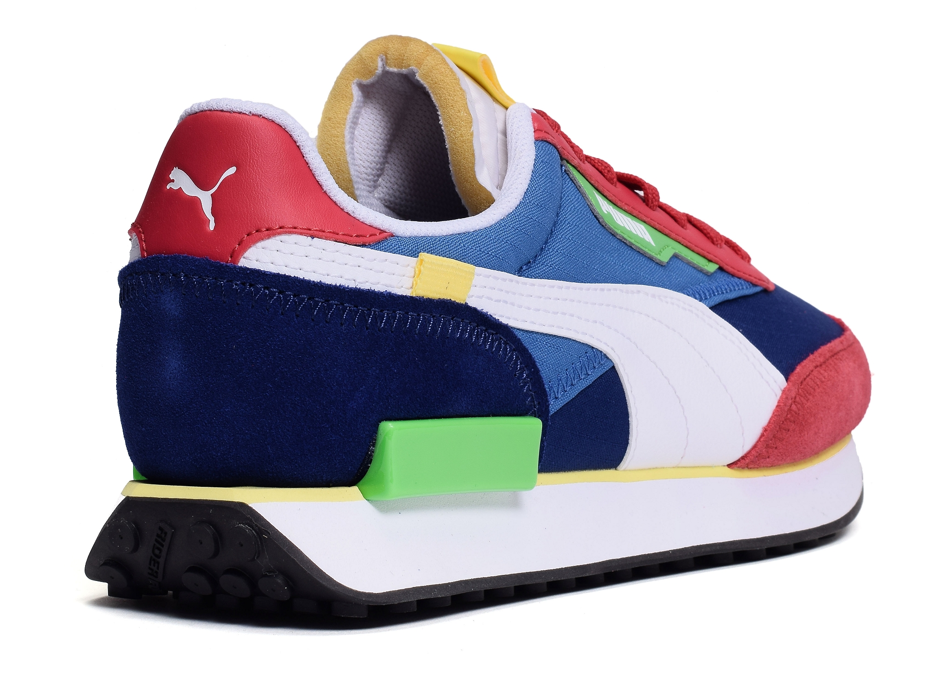 Future rider blanc multicolore