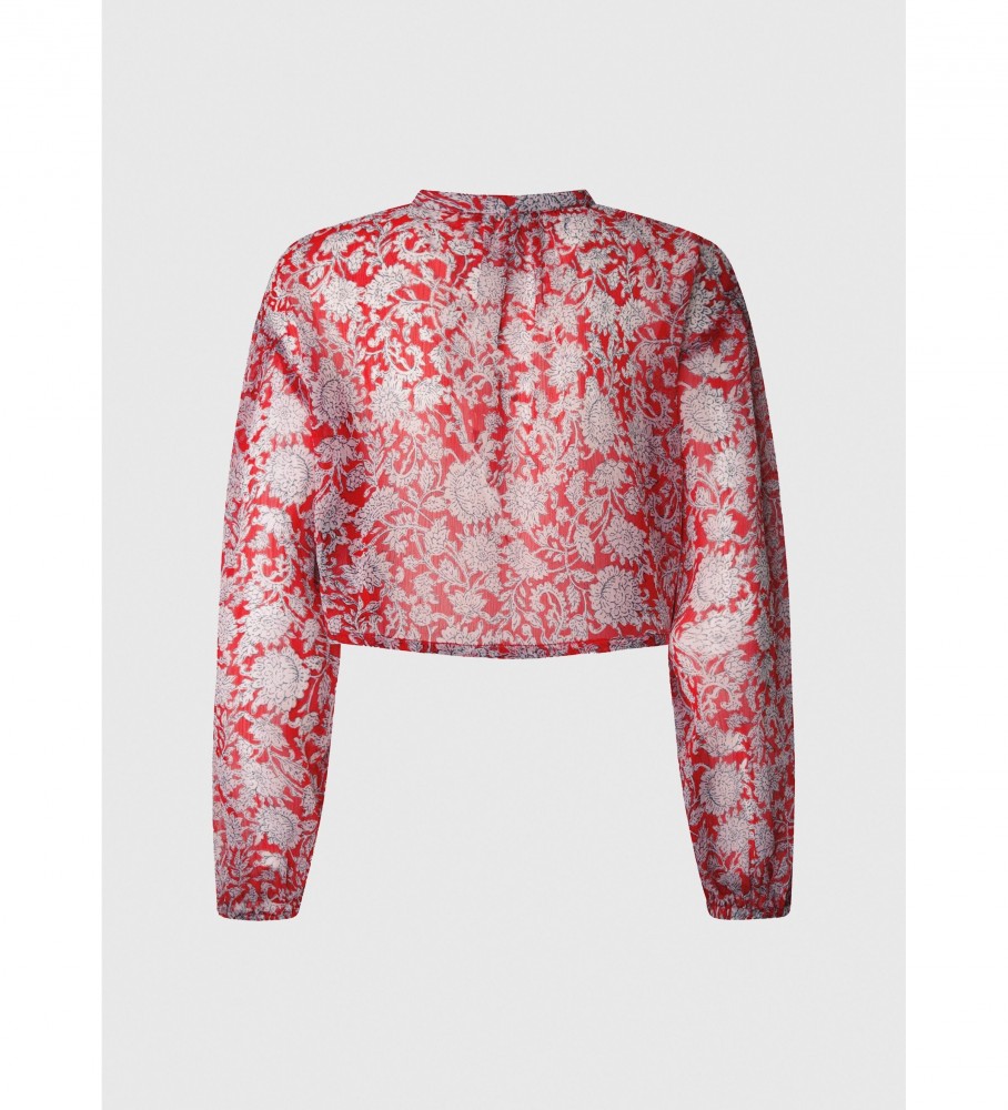 Blusa vermelha Brianna da Pepe Jeans