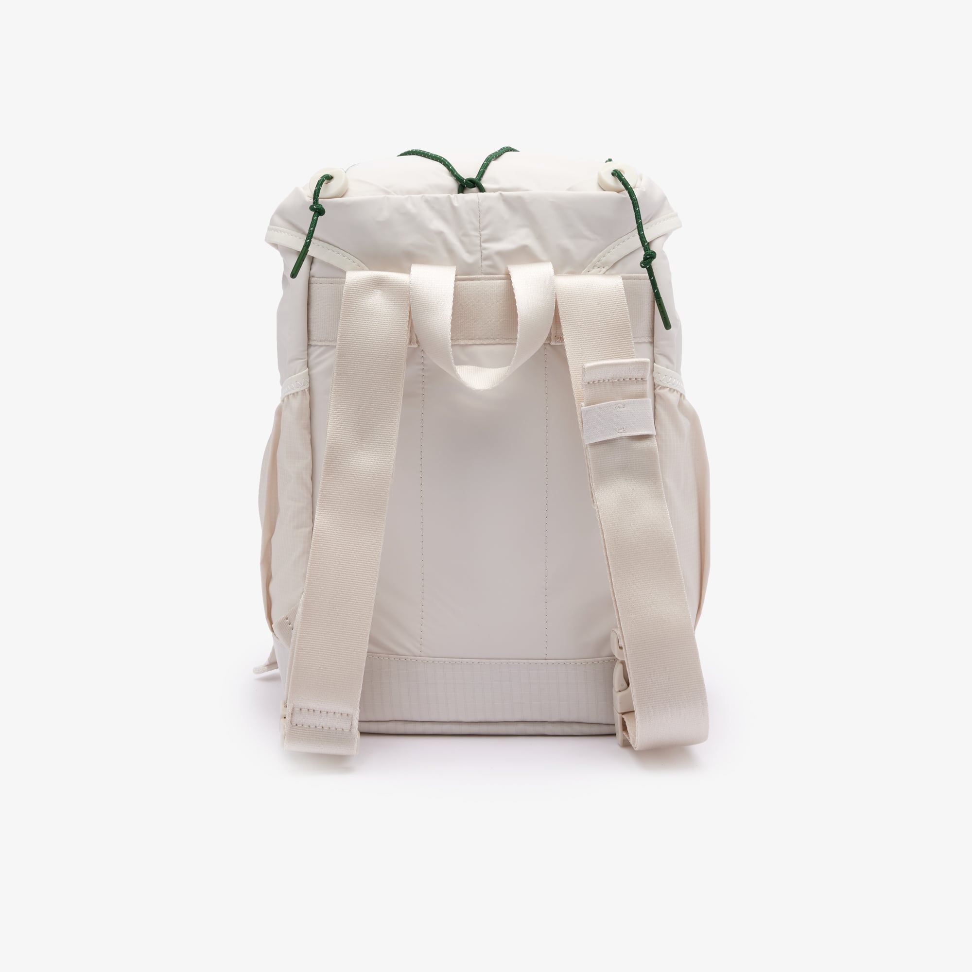 Sac multifonction en toile enduite Sacs à dos - Blanc - Lacoste - Unisex