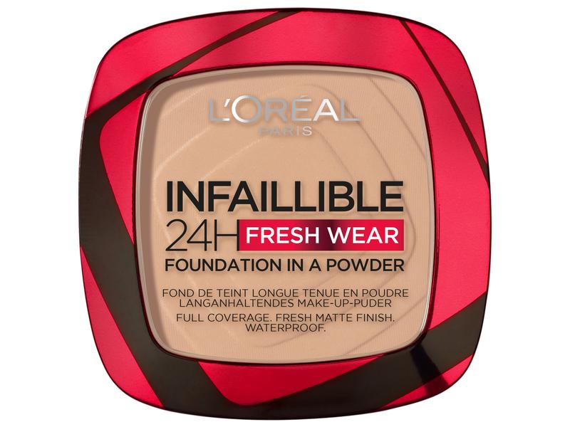 L'Oréal Paris Puder Infaillible 130 True Beige Wasser- und schweissfestes Make-up Puder