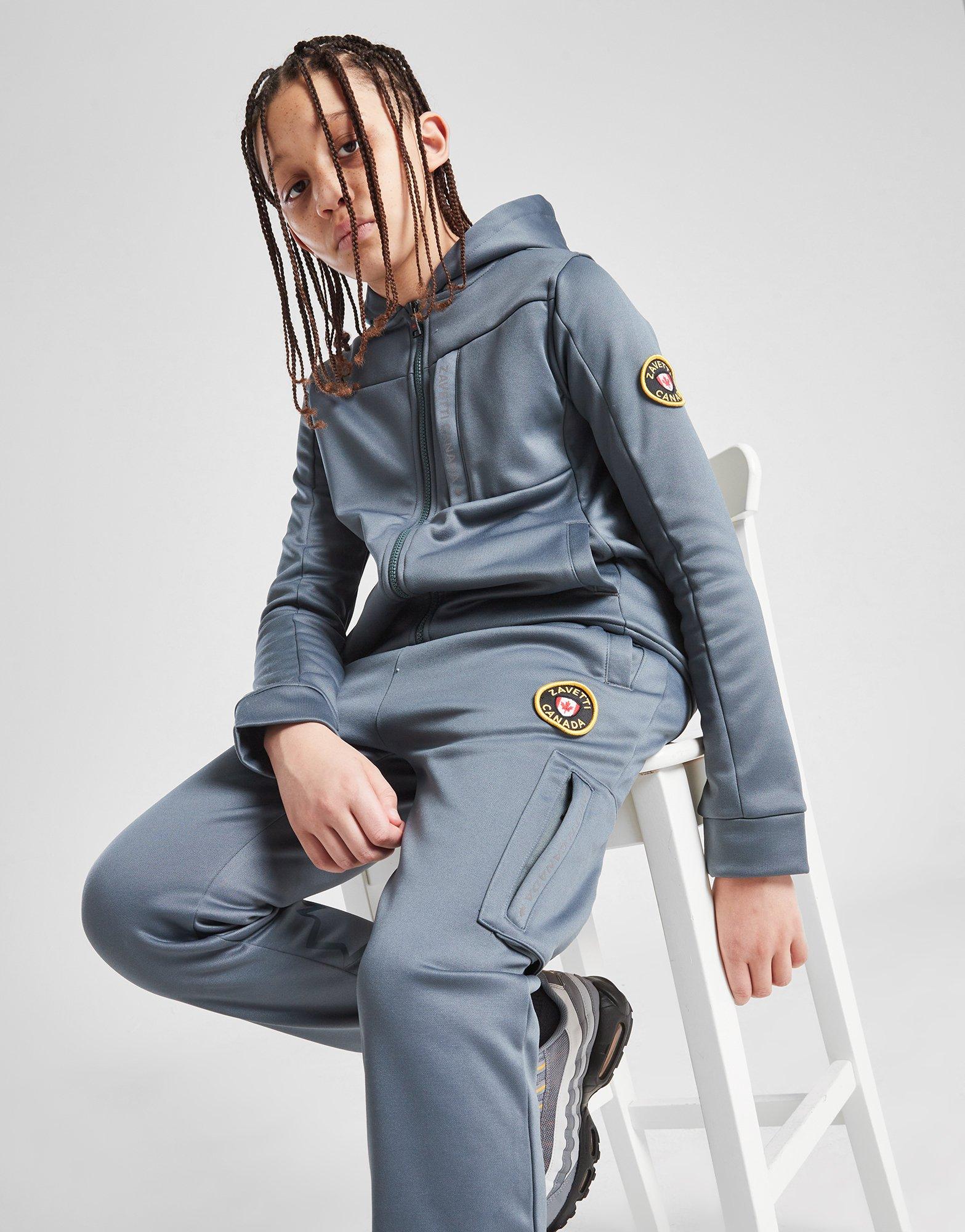 Zavetti Canada Firronino Brushed Poly Full Zip Hoodie Junior