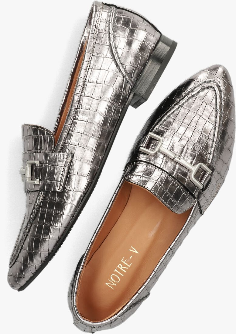 NOTRE-V zilveren notre-v loafers 4628