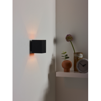 Lucide XERA wandlamp Zwart